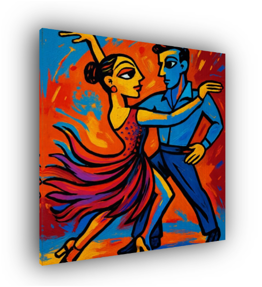 20 X 20 X .75 FINE ART CANVAS